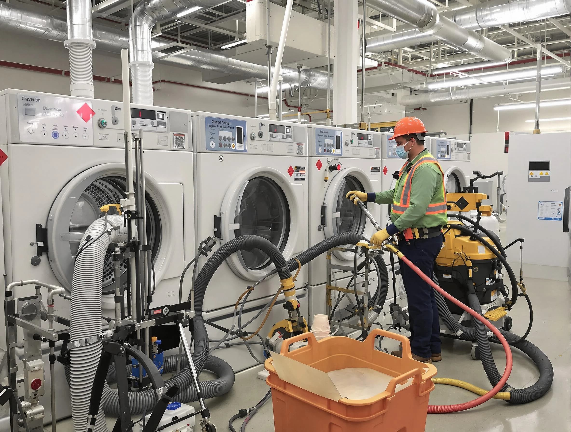 Commercial-grade dryer vent cleaning by Hooper Dryer Vent Cleaning in Hooper