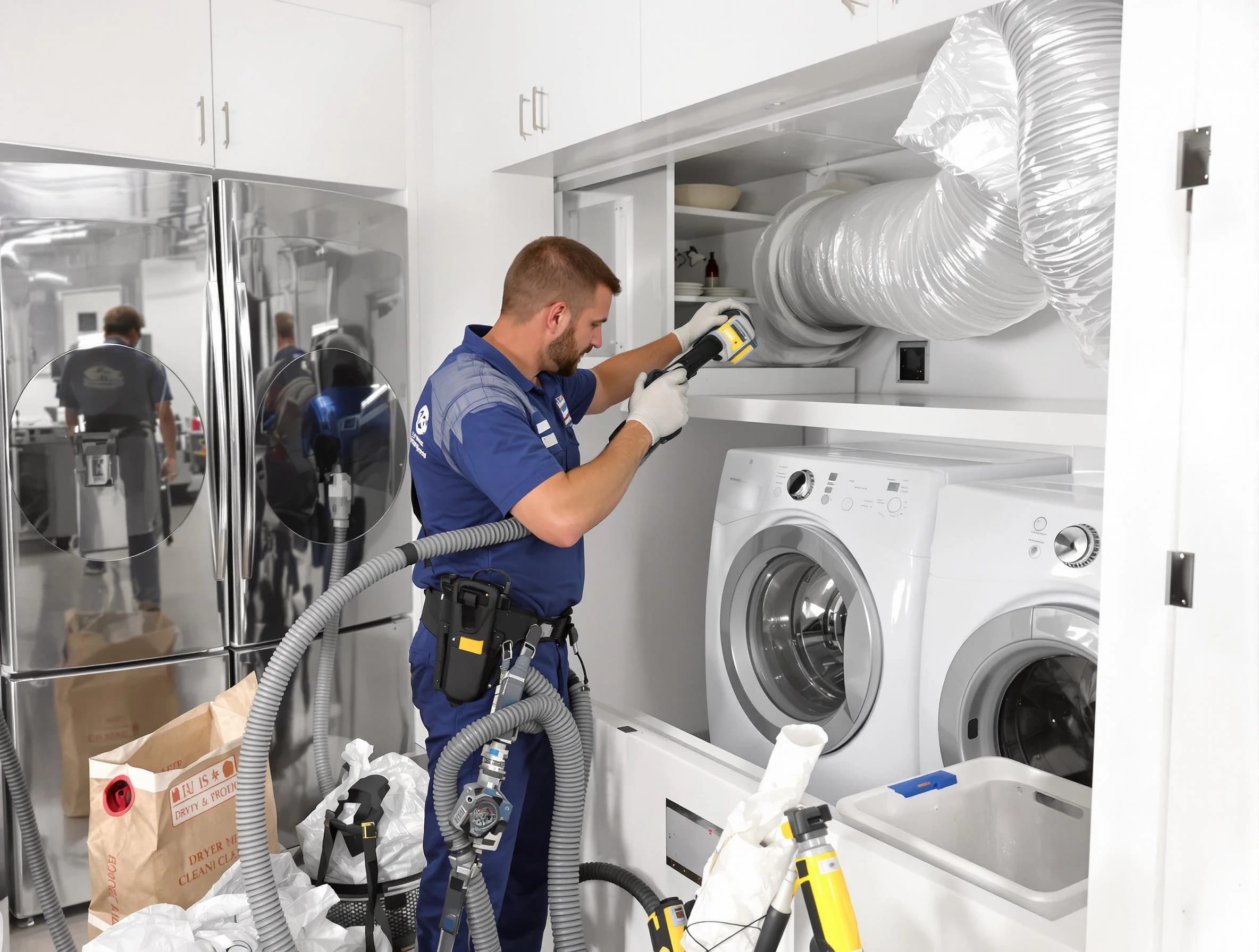 Professional duct cleaning by Hooper Dryer Vent Cleaning in Hooper