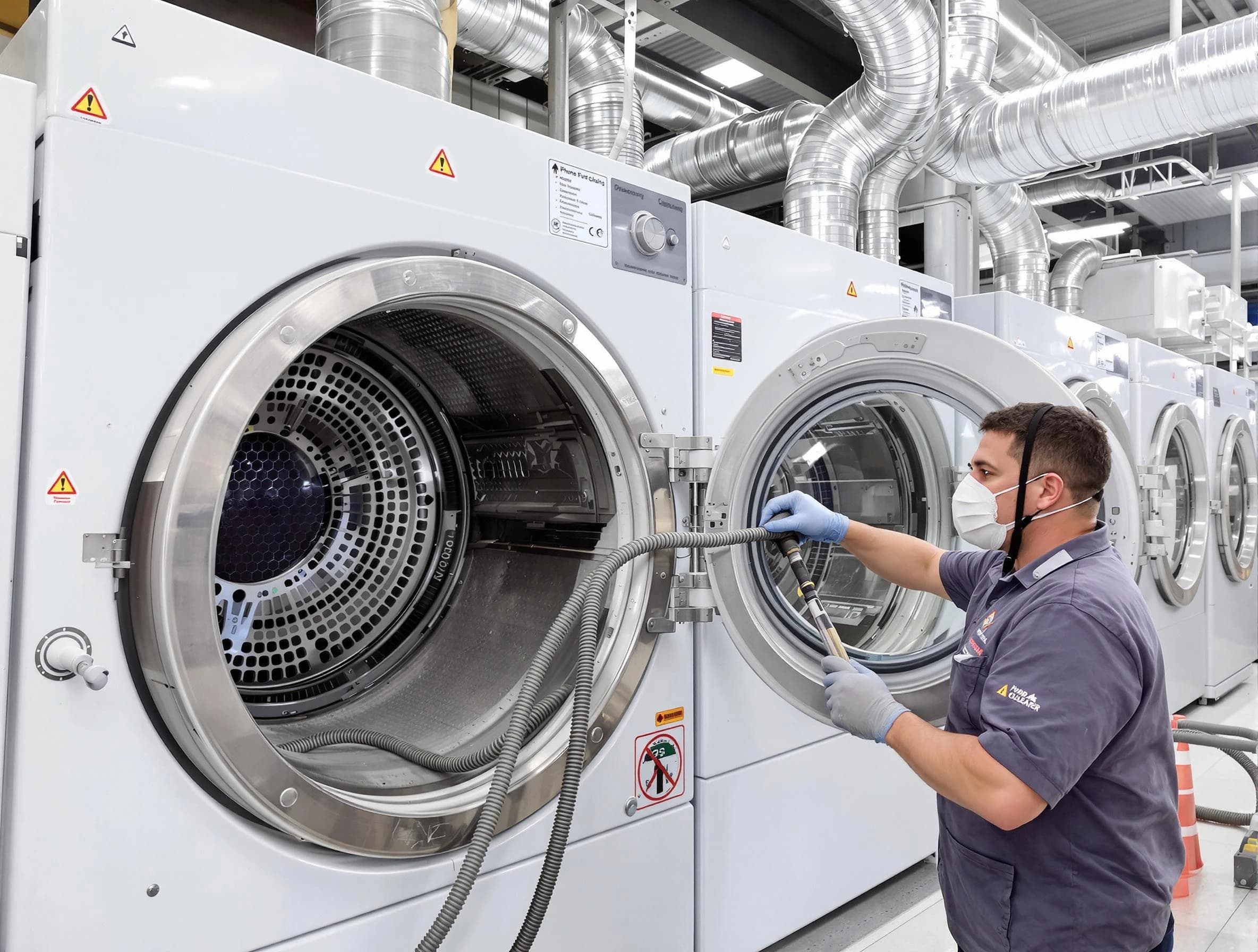 Industrial-grade dryer vent cleaning by Hooper Dryer Vent Cleaning in Hooper