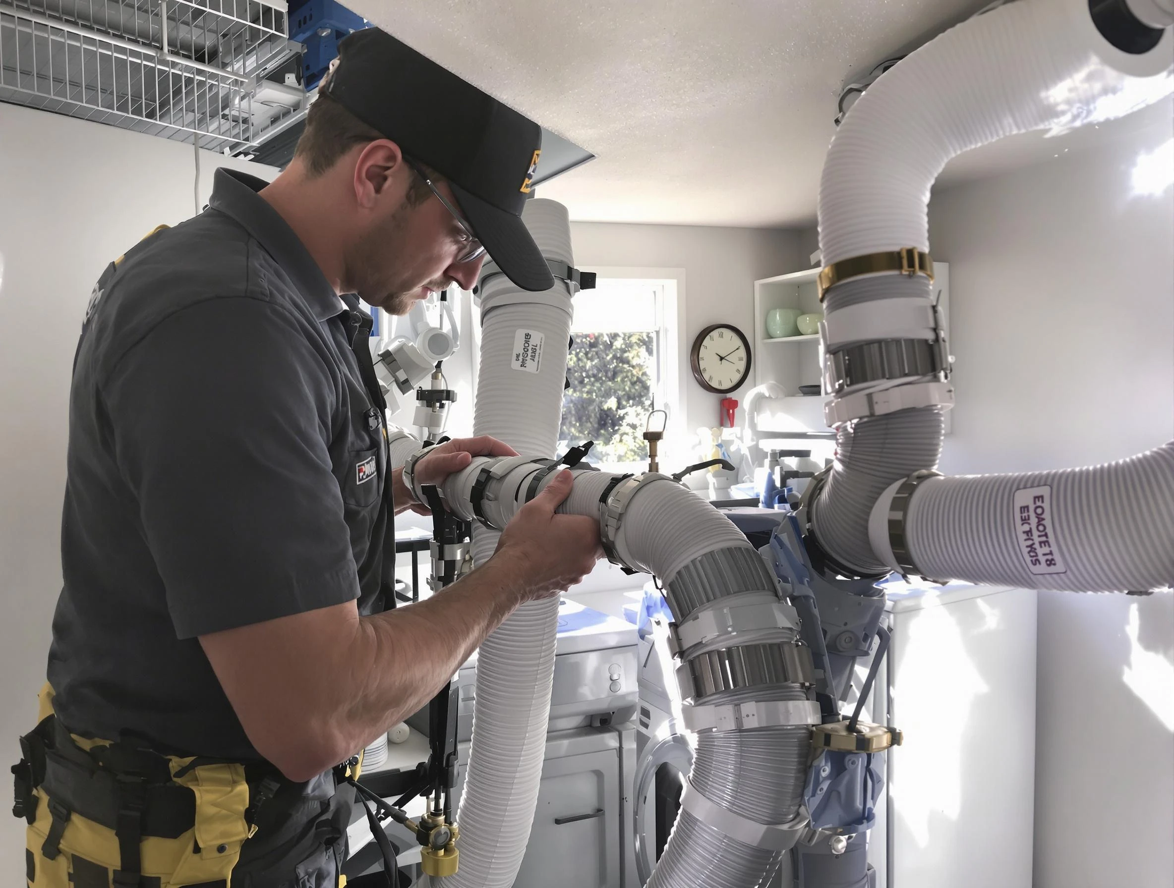 Dryer Vent Hose Installation in Hooper