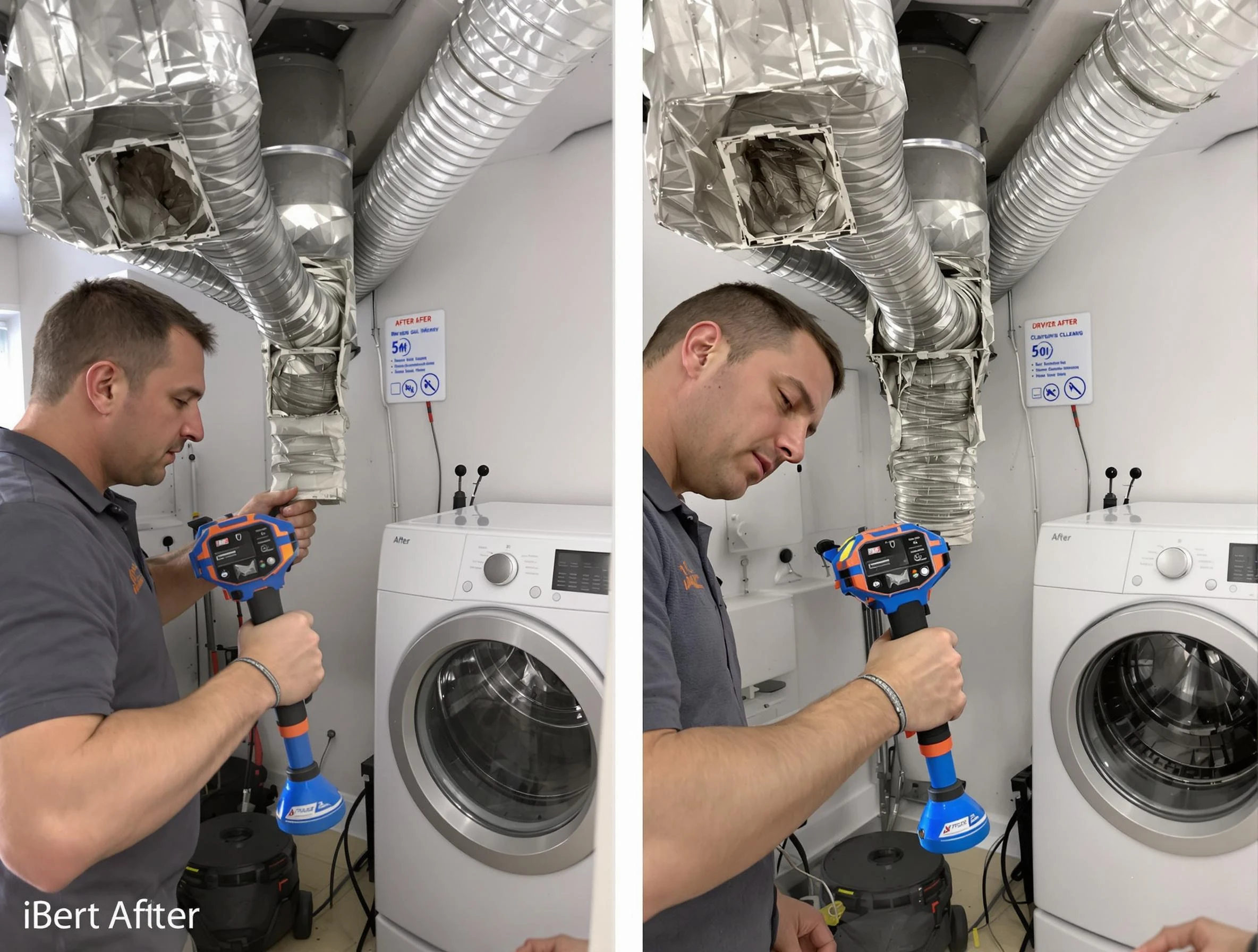 Professional clogged vent cleaning by Hooper Dryer Vent Cleaning in Hooper