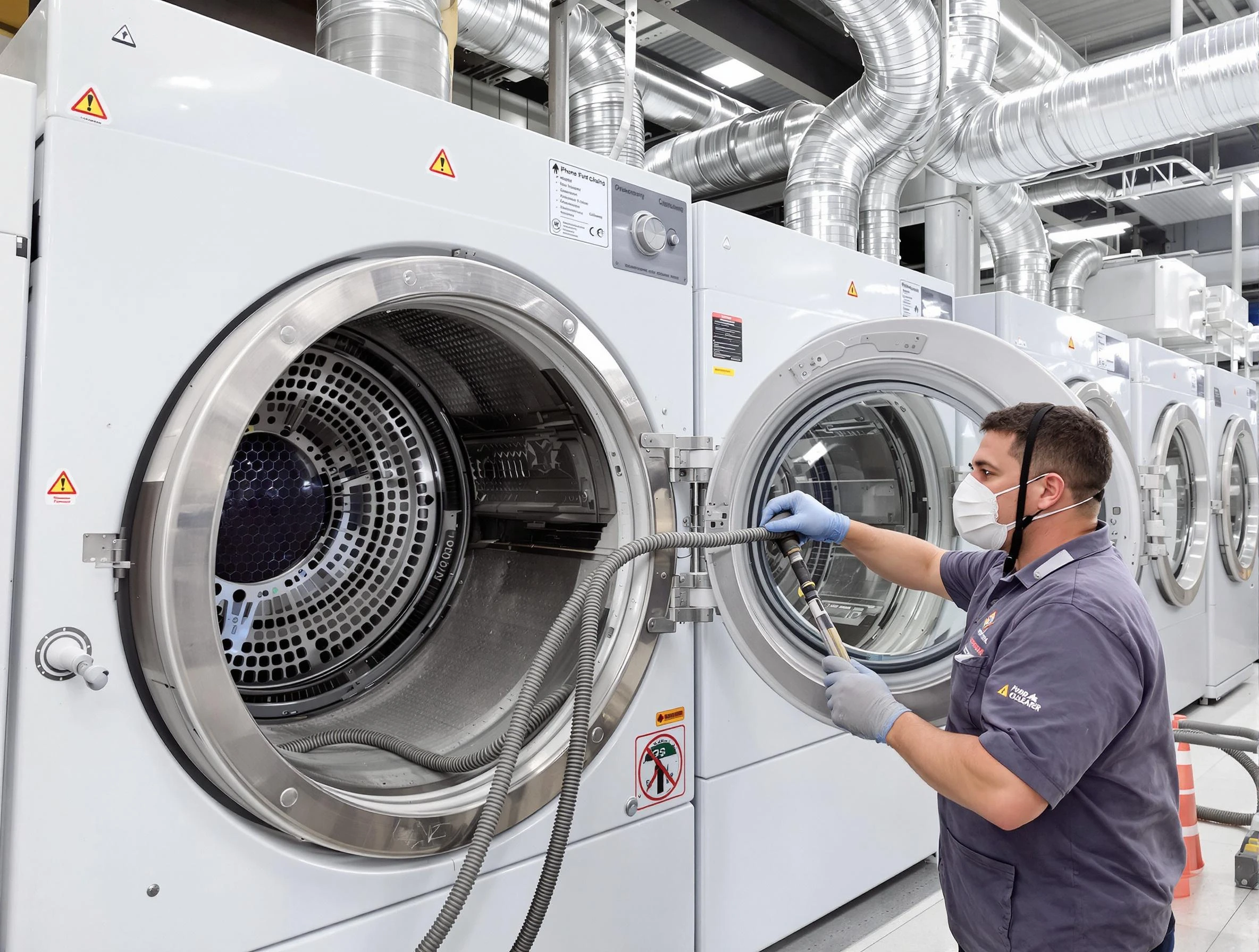 Industrial-grade dryer vent cleaning by Hooper Dryer Vent Cleaning in Hooper