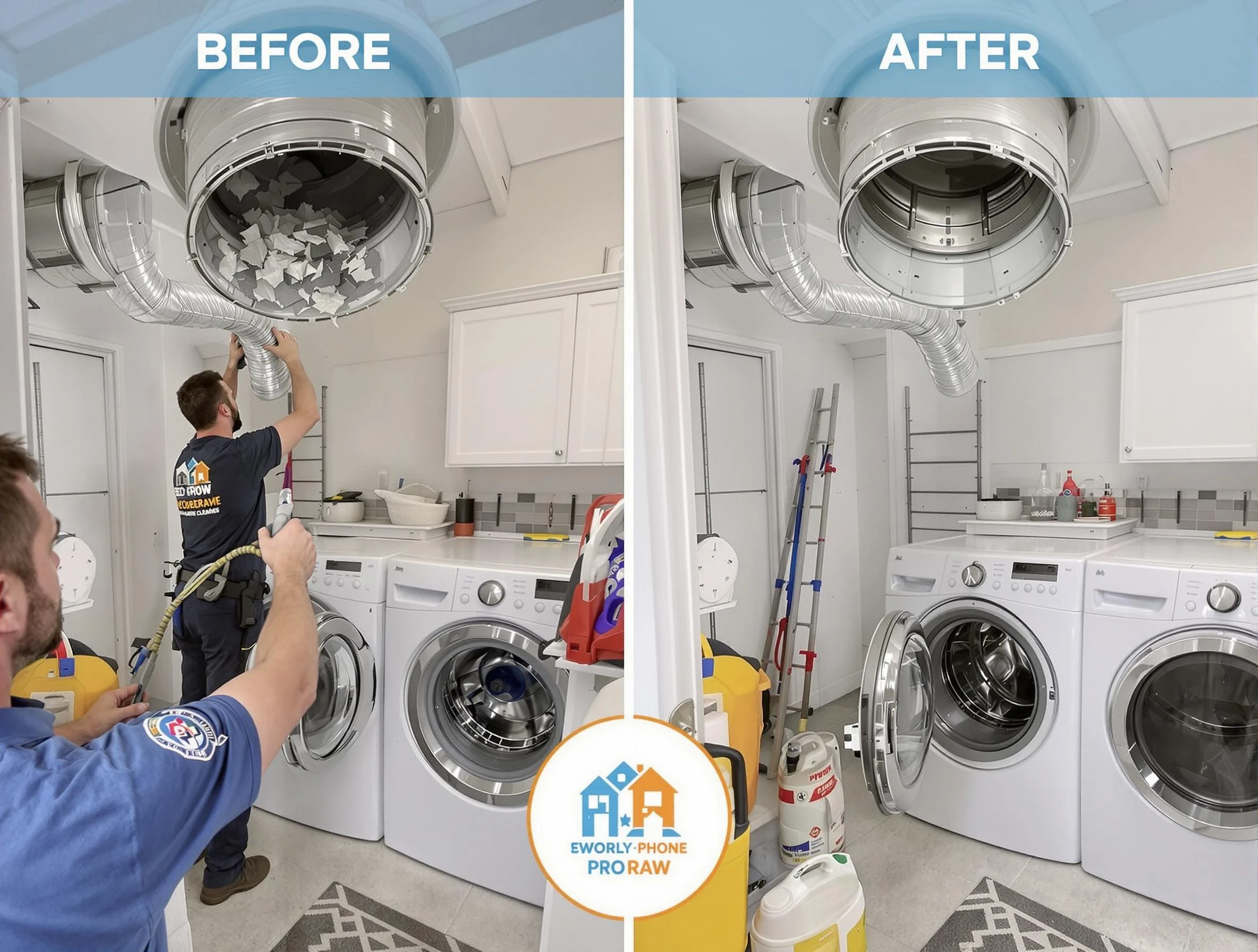 Residential dryer vent cleaning by Hooper Dryer Vent Cleaning in Hooper